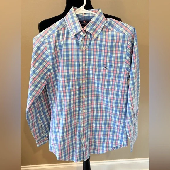 Men’s VINEYARD VINES Slim Fit Tucker long sleeve button down shirt- Size XS - Picture 2 of 6